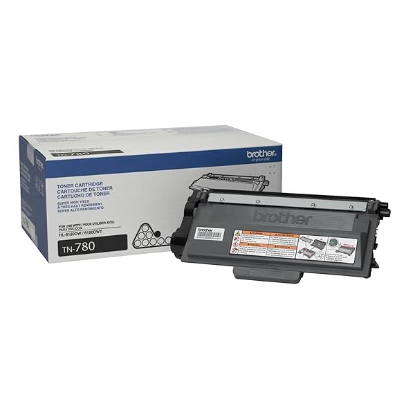 Brother TN-780 DCP-8250 HL-6180 MFC-8950 Toner -Cartridge (Black) in Retail Packaging