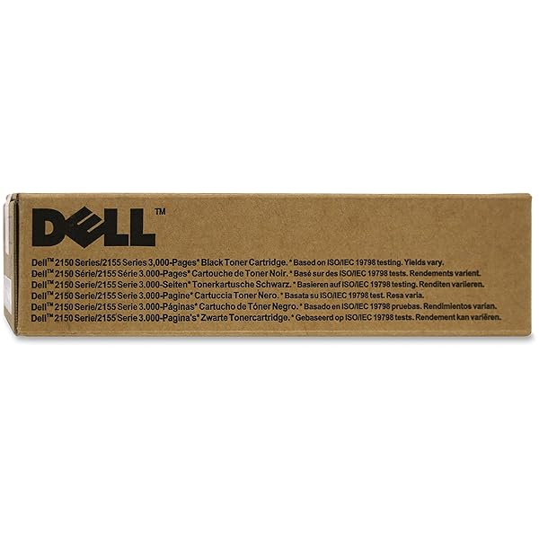 Dell N51XP Black Toner Cartridge 2150cdn/2150cn/2155cdn/2155cn Color Laser Printers