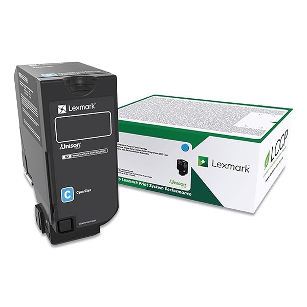 Lexmark Original Toner Cartridge - Cyan