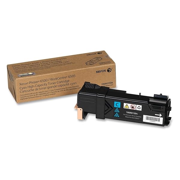 XEROX Phaser 6500 High Yield Toner Set 106R01594, 106R01595, 106R01596, 106R01597