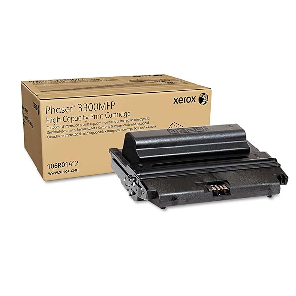 Xerox 106R01412 High-Yield Toner Cartridge, Black - in Retail Packaging