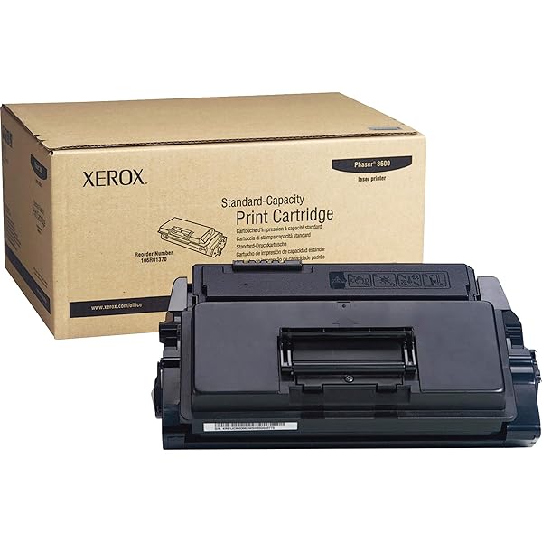 Xerox Phaser 3600 Black Standard Capacity Toner-Cartridge (7,000 Pages) - 106R01370