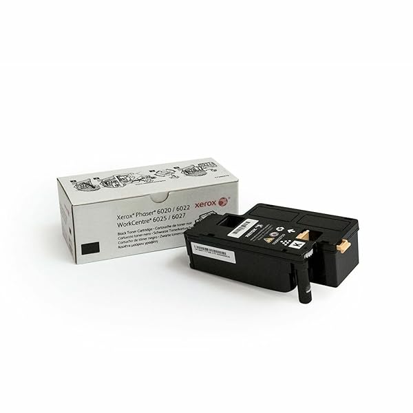 Xerox Phaser 6022 Black Standard Capacity Toner-Cartridge (2,000 Pages) - 106R02759